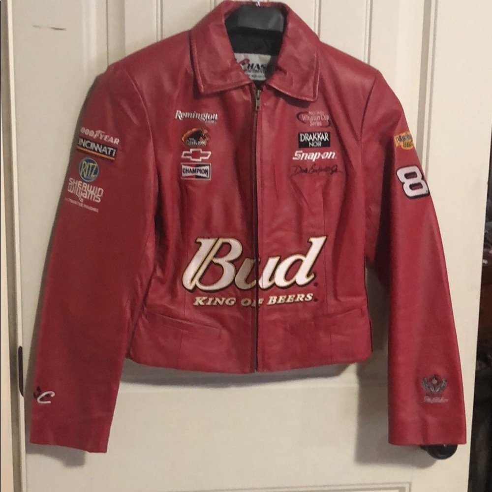 NASCAR leather jacket Ltd edition